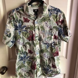 H&M Short Sleeve Button Down